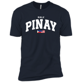 Half Pinay FILAM Flag Youth Cotton T-Shirt